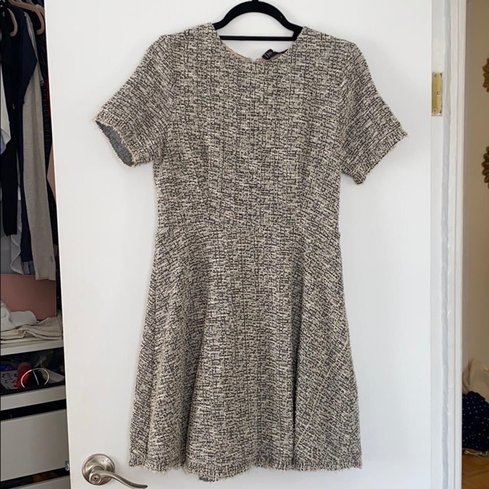 Never worn Bloomingdales AQUA Dress, LARGE